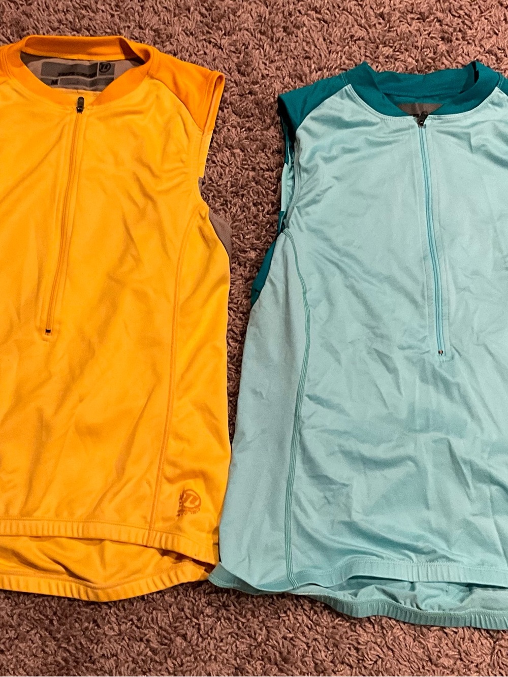 Novara Yellow Zip-Front Cycling Jersey